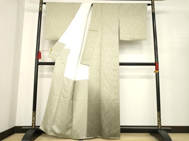 平和屋着物 久保田一竹 幻の辻が花 訪問着 暈し染め 金通し地 ますいわ屋扱い 正絹 ck