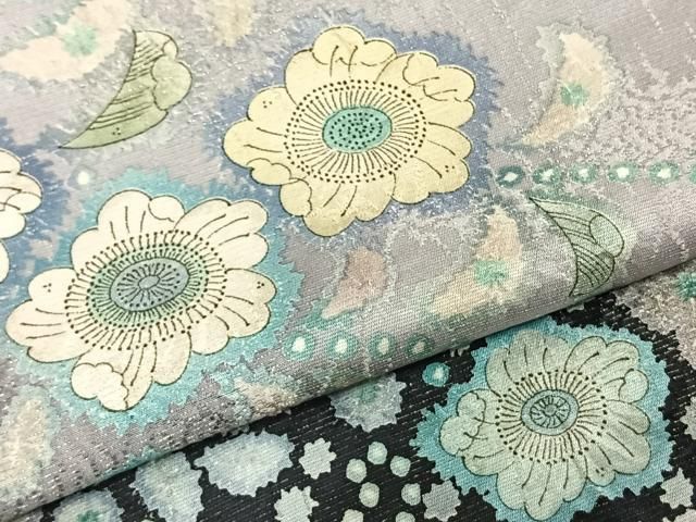  平和屋着物 吉乃一廉 幻の辻が花 訪問着 辻が花 銀通し地 正絹 fy 訪問着 付け下げ 着物