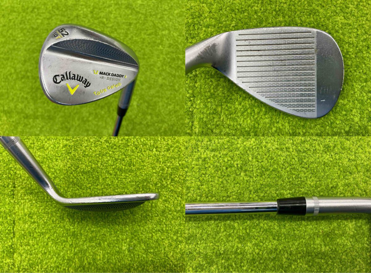 Callaway/キャロウェイ MACK DADDY 2 TOUR GRIND ウェッジ ロフト角52