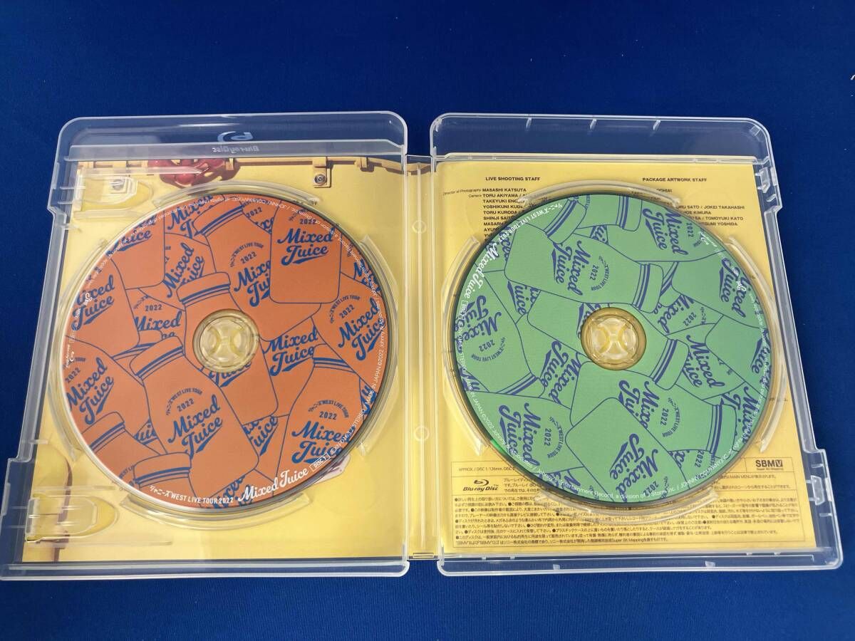 ミュージック WEST. CD Blu-ray ジャニーズWEST（WEST.）/ ジャニーズWEST LIVE TOUR 2022 Mixed Juice