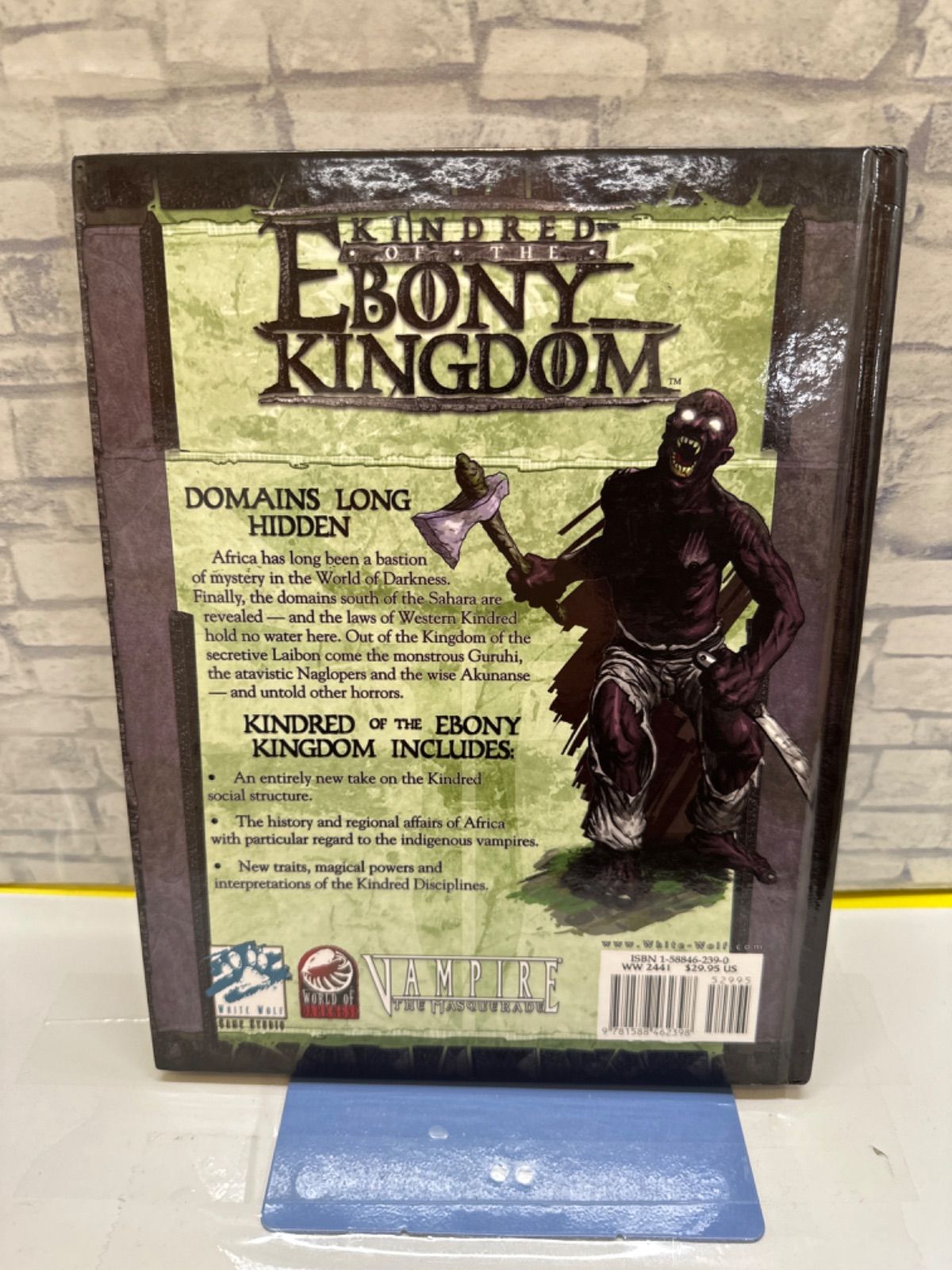 Y 3-41 KINDRED OF THE EBONY KINGDOM