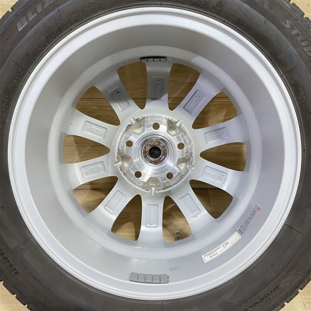 170系 シエンタ 等 BALMINUM 6-15+43 5H100 2021年製 ブリヂストン