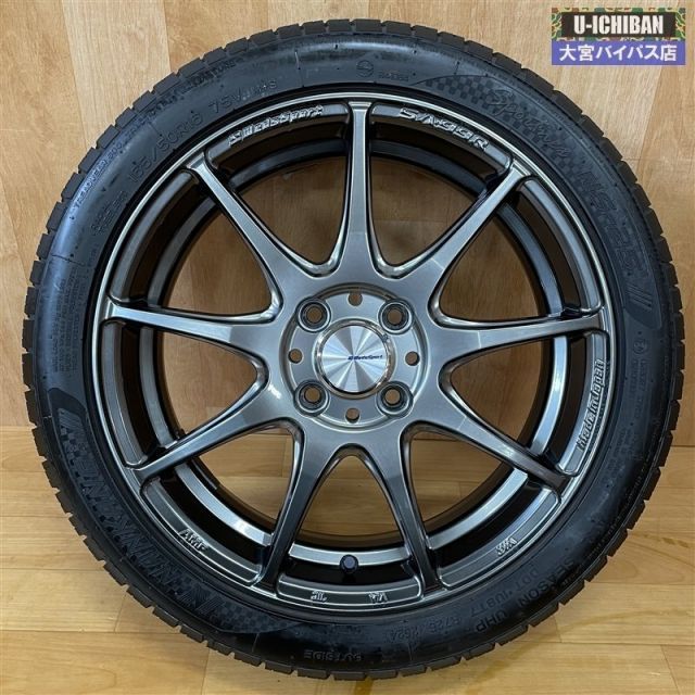 ウェッズスポーツ SA-99R 5.0J 16インチ +45 4H100 & 6.5J 17