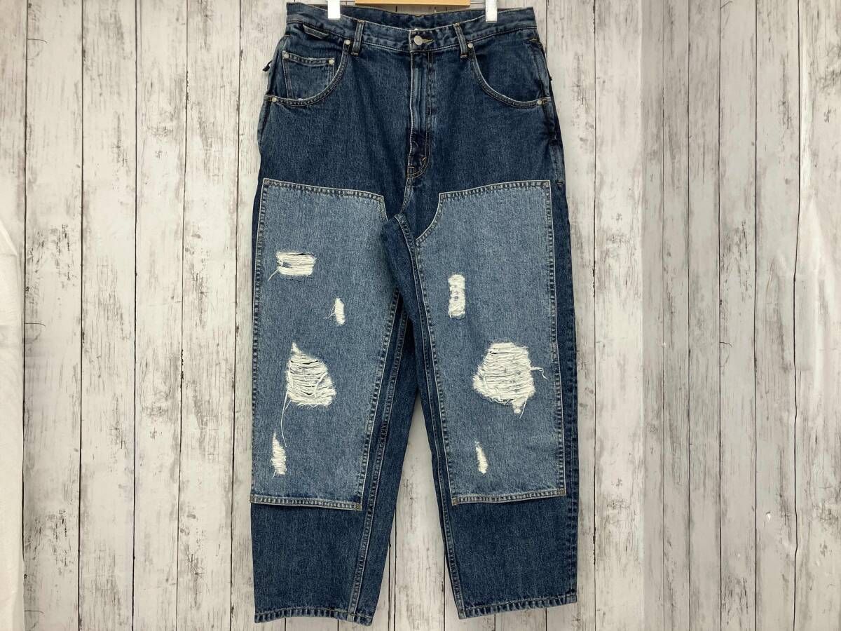 SSZ／BEAMS／ジーンズ／Double Knee 5 pocket／インディゴ／11-21-0014