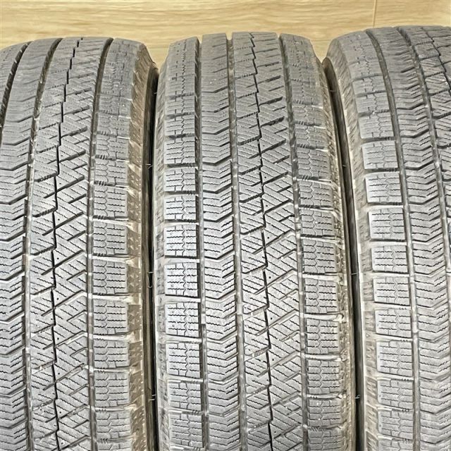 ハスラー 等 ZART 4.5-14+45 4H100 2022年製 バリ溝 ブリヂストン VRX2