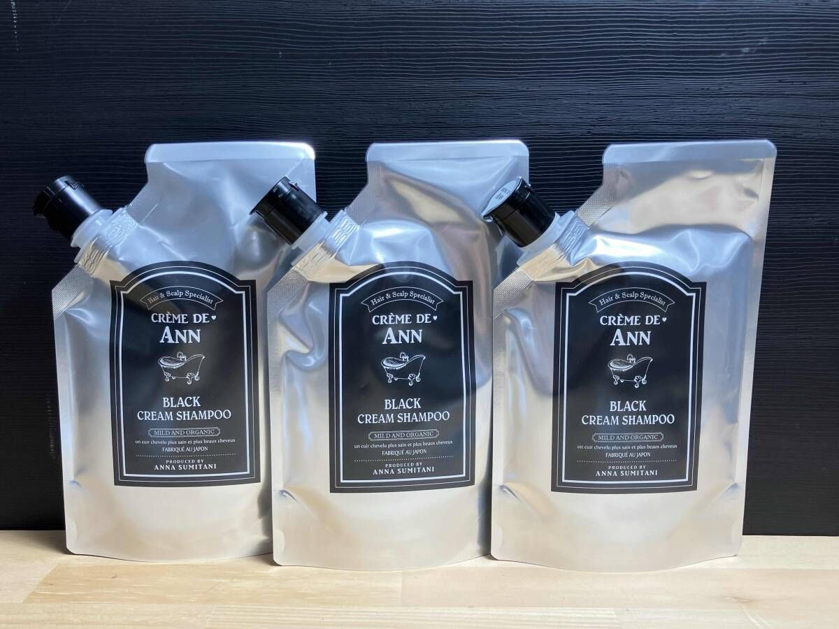 未開封品 CRÈME DE ANN クレムドアン ブラッククリームシャンプー 300g
