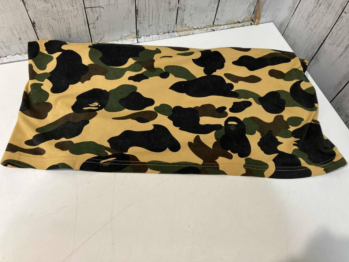 A BATHING APE カモフラージュ 半袖ミニワンピース 92 A BATHING APE カモフラージュ 半袖ミニワンピース 92 A BATHING APE