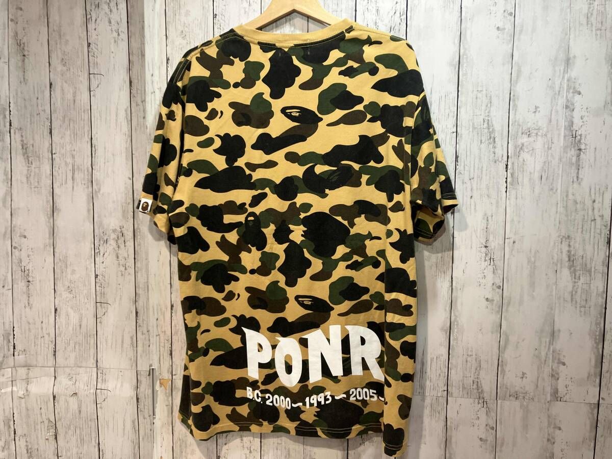 A BATHING APE カモフラージュ 半袖ミニワンピース 92 A BATHING APE カモフラージュ 半袖ミニワンピース 92 A BATHING APE