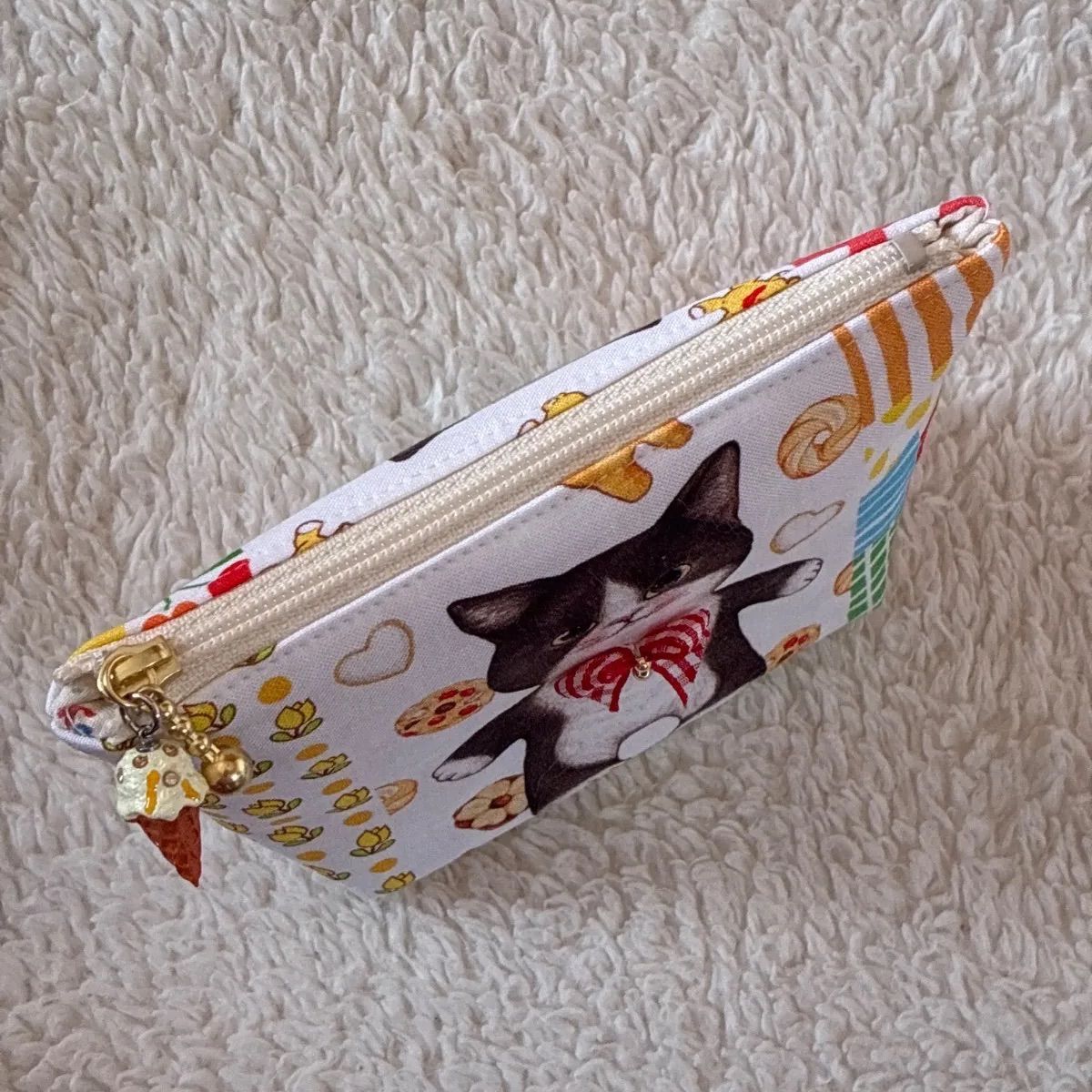 コヤンイサムチョン ファスナーポーチ ファスナー12cm アイスクリーム