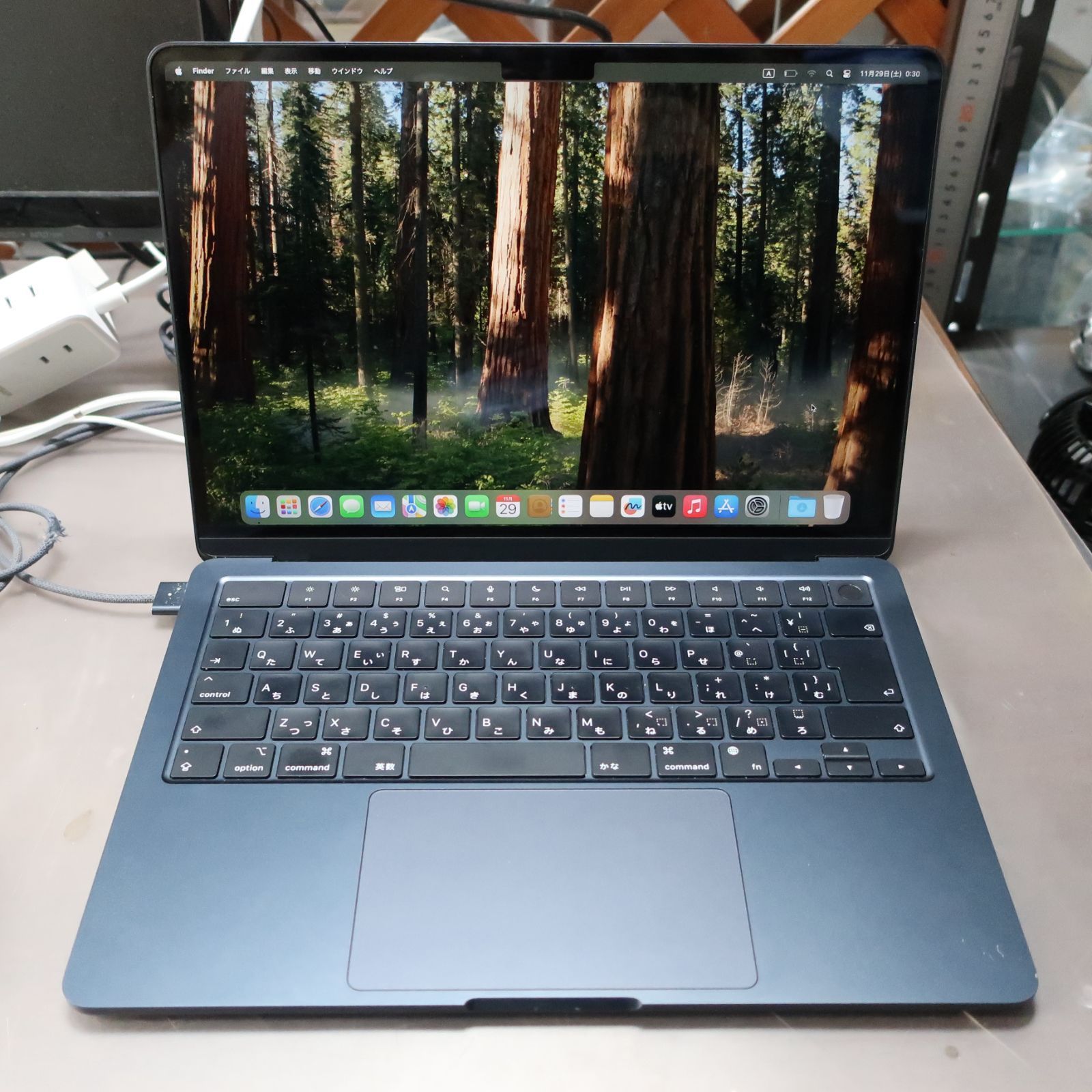 MacBook Air M2 2022 13.6インチ Liquid Retinaディスプレイ メモリ8GB