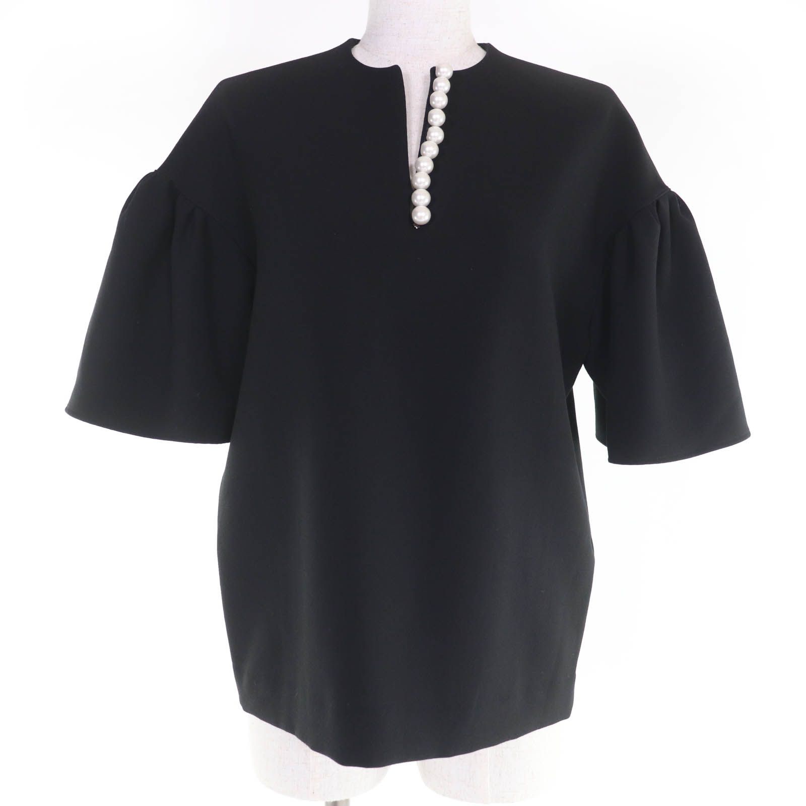 極美品☆YOKO CHAN ヨーコチャン YCB-421-285 フェイクパール付