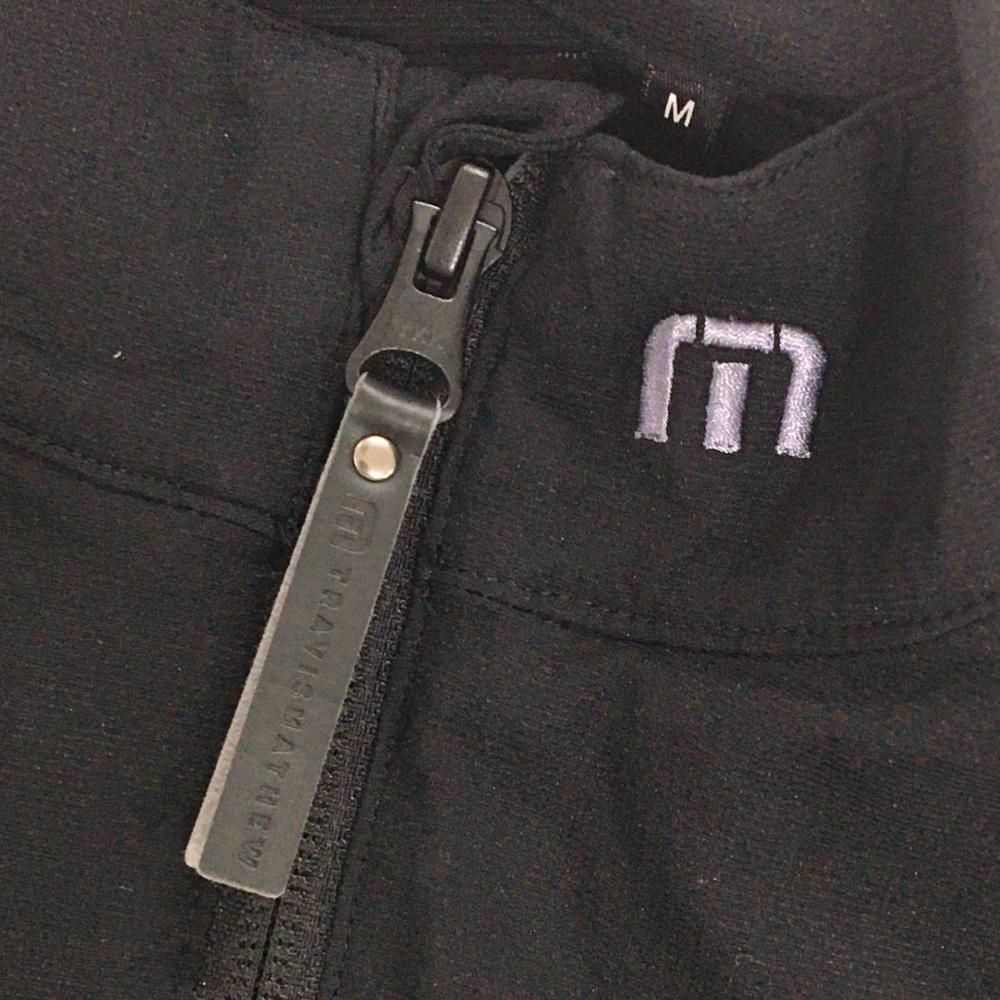 超美品】トラヴィスマシュー ブルゾン 黒 ハーフジップ ストレッチ