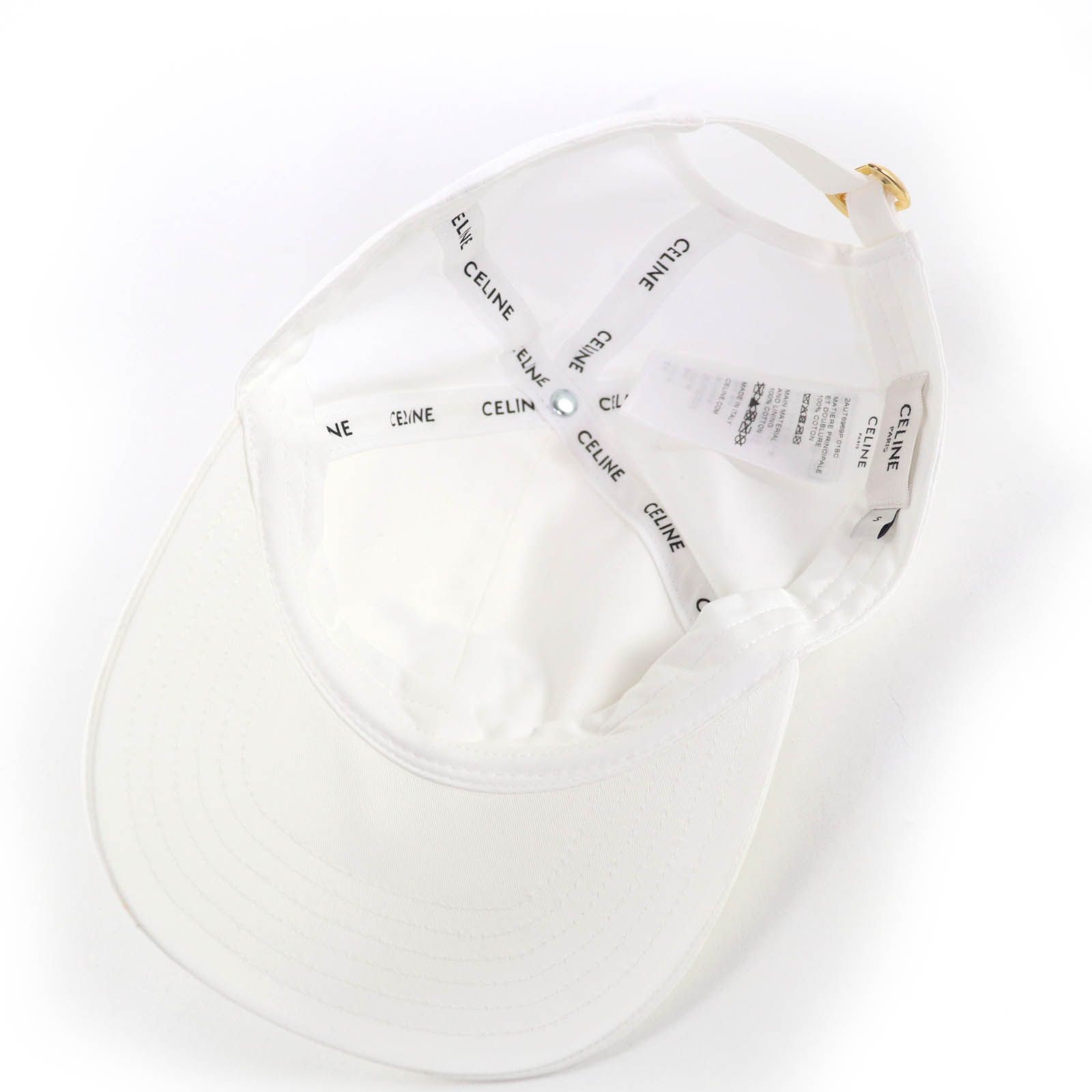 極美品☆CELINE セリーヌ 2AUT6969P コットン100％ トリオンフ ベース