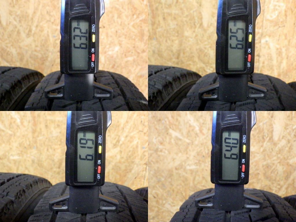 SR 233 製造 約7部山 BS BLIZZAK VRX 2 145 80 R 13 4本