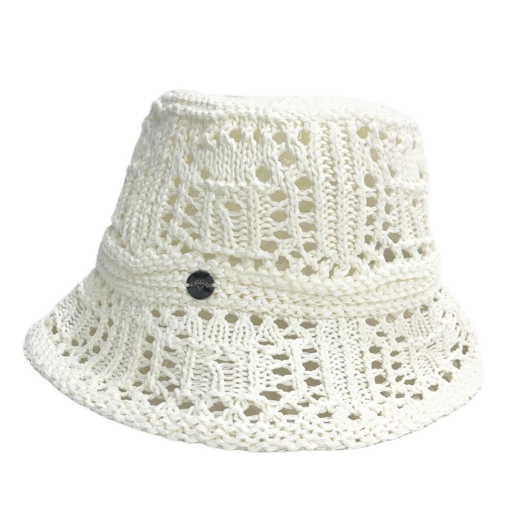 CALLAWAY キャロウェイ 2024年モデル クロシェ ハット  ホワイト系 FR [240101573257] ゴルフウェア ストスト