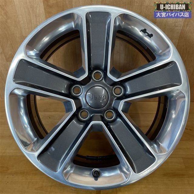 JEEP JL ラングラー サハラ 純正 7.5J 18インチ +44.4 ホイールのみ 4