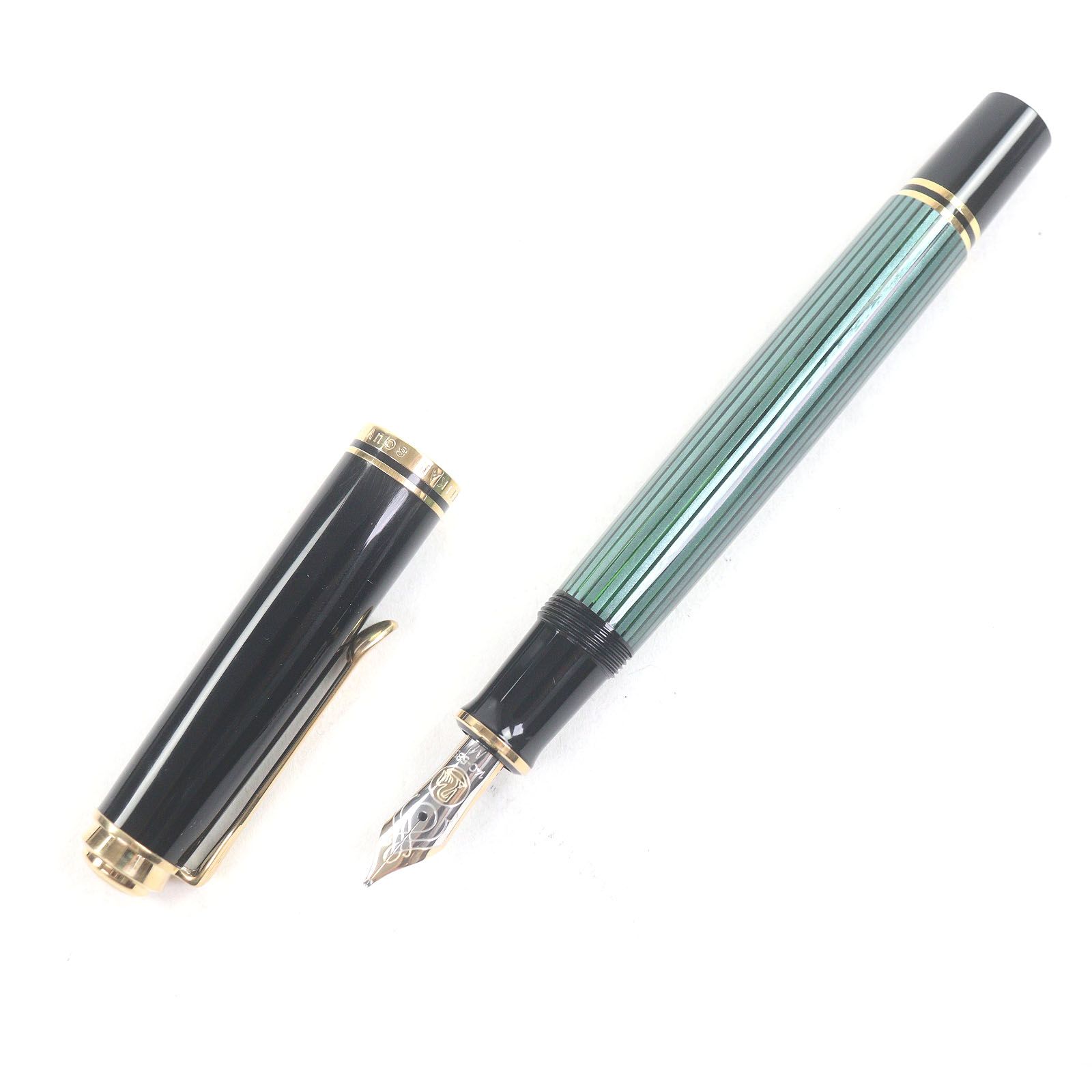 極美品□PERIKAN ペリカン M600 スーベレーン ペン先14C Mニブ 万年筆