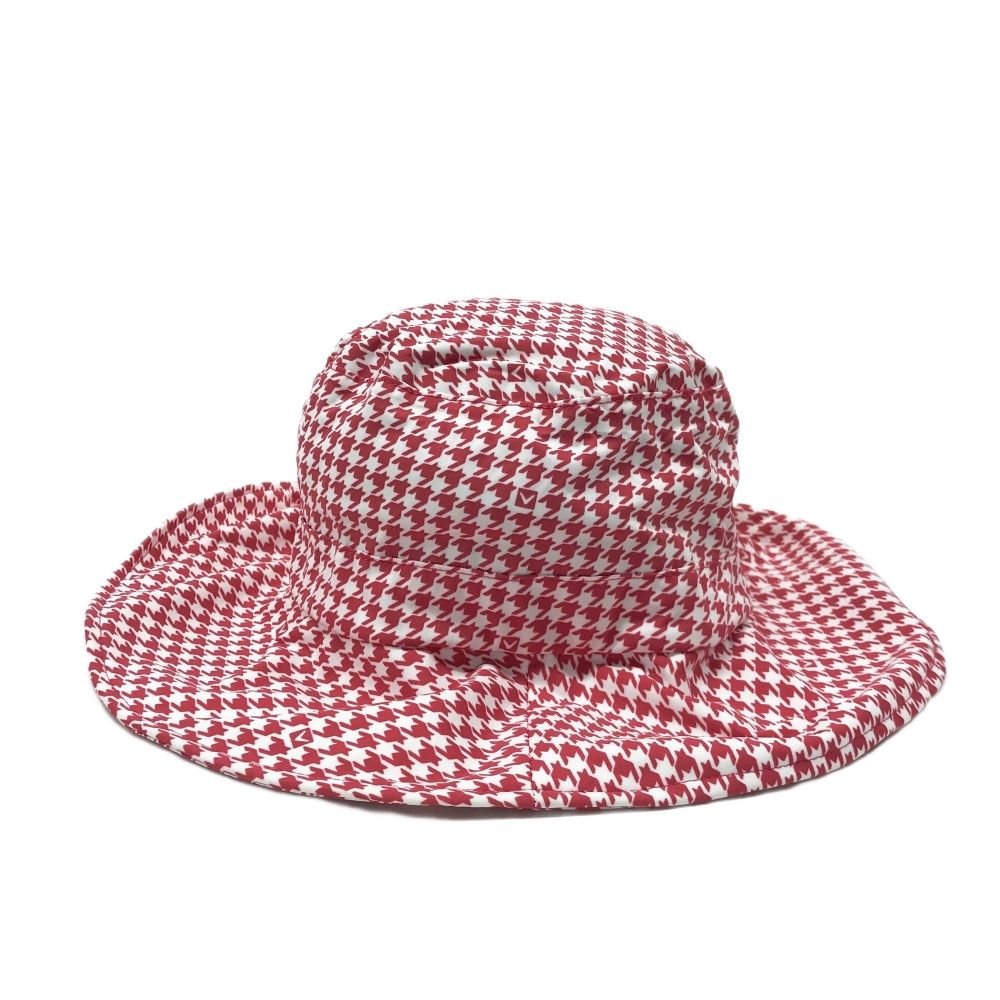 CALLAWAY キャロウェイ  レインハット 千鳥柄 ピンク系 FR [240101576374] ゴルフウェア ストスト