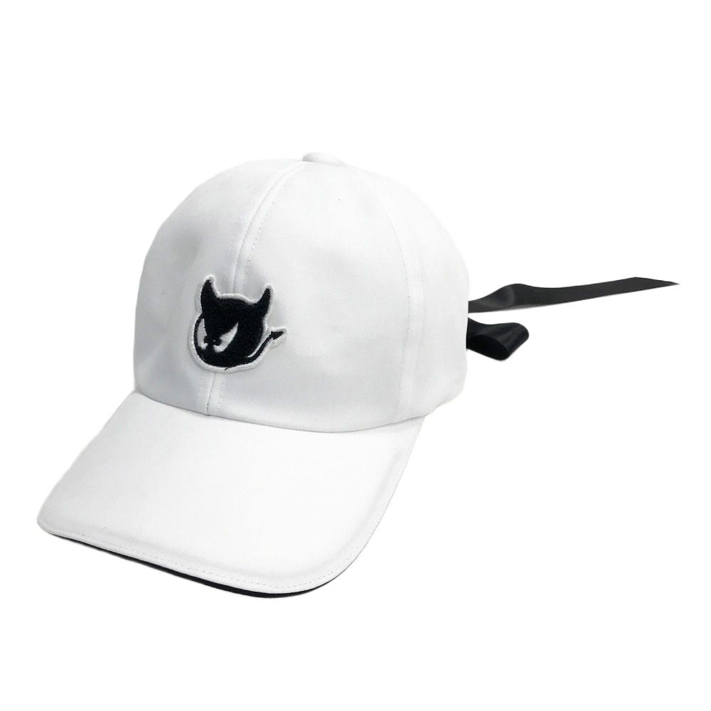 WAAC 帽子　リボン WAAC 帽子 リボン WOMEN リボンバイザー ブラック