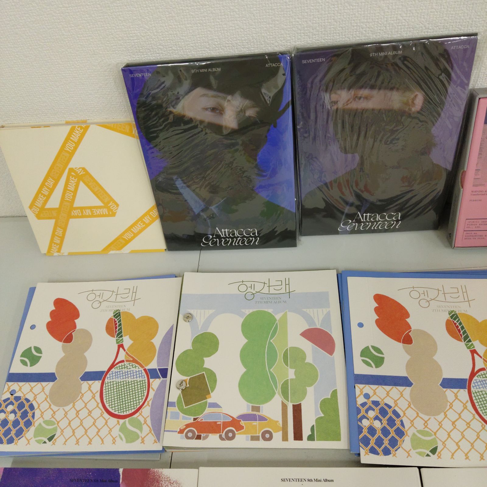 【中古】「未使用品」［CD］あこがれ CD 【TAKA57-45】◇ 未検品 ｢SEVENTEEN アルバム｣ まとめて 18点セット