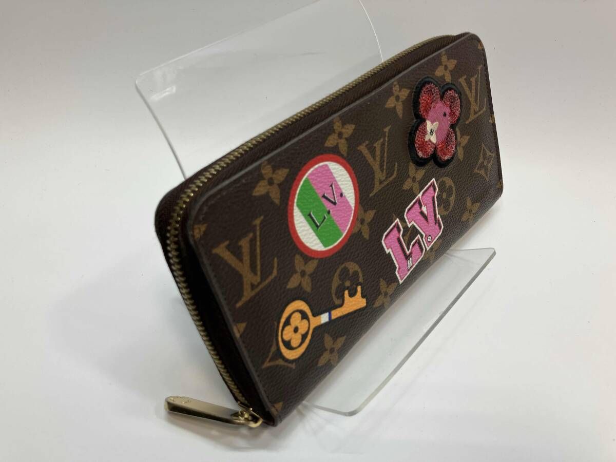 LOUIS VUITTON ルイヴィトン モノグラム パッチーズ ジッピー