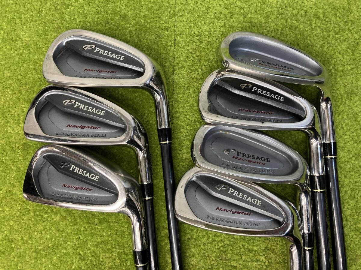 MIZUNO PRESAGE オリジナルカーボンシャフト 5-9.S.F 7本セット アイアンセット ゴルフクラブ