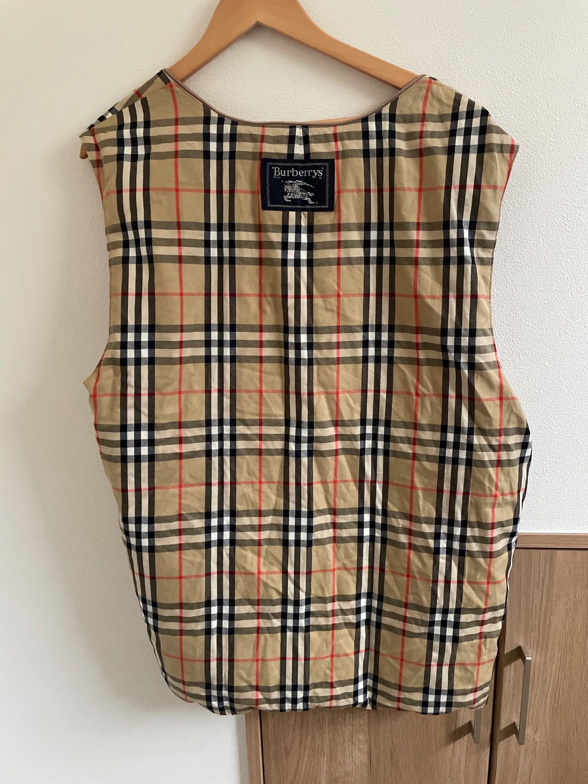 バーバリーズ コート アウター ベージュ ライナー ダウン フェザー