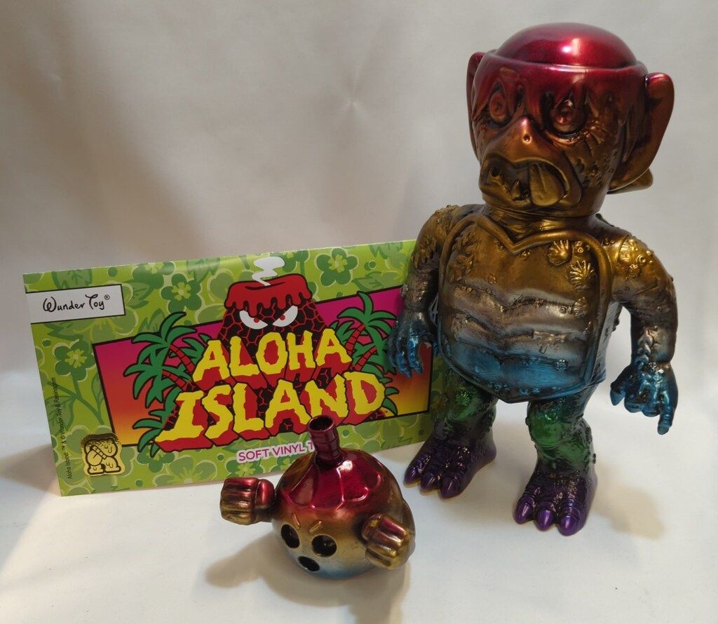 RESINAGEM×BILLYSOCO ALOHA ISLAND KAPPA 後藤彩色所/黒 - メルカリ