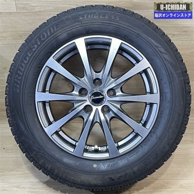 プリウス カローラツーリング 等 Exceeder 6-15+43 5H100 ブリヂストン