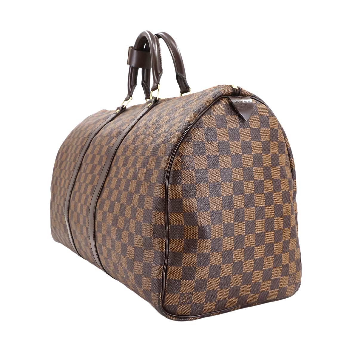 ルイ ヴィトン LOUIS VUITTON ダミエ キーポル 50 ボストン バッグ