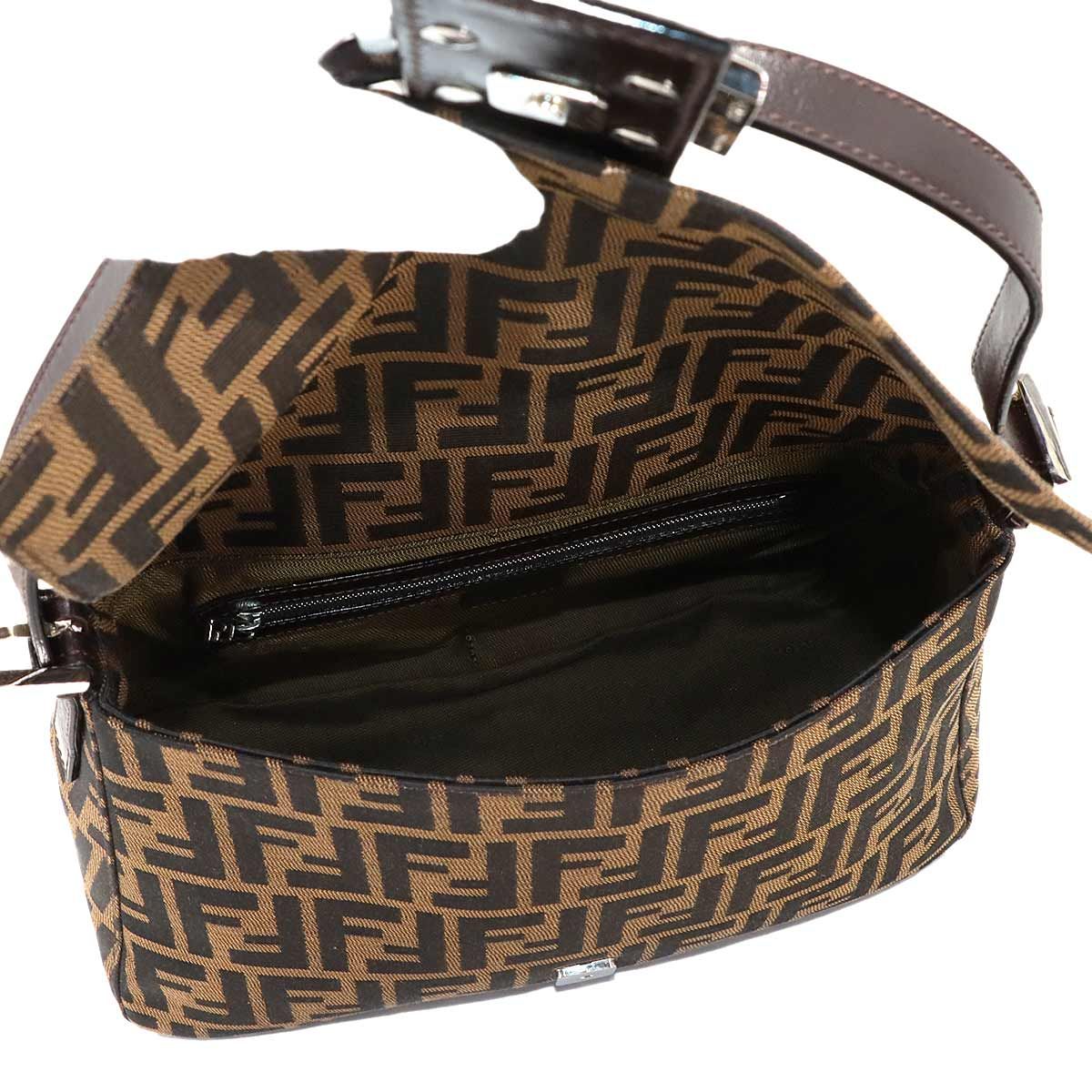 新品同様 フェンディ FENDI ズッカ マンマバゲット ショルダー バッグ