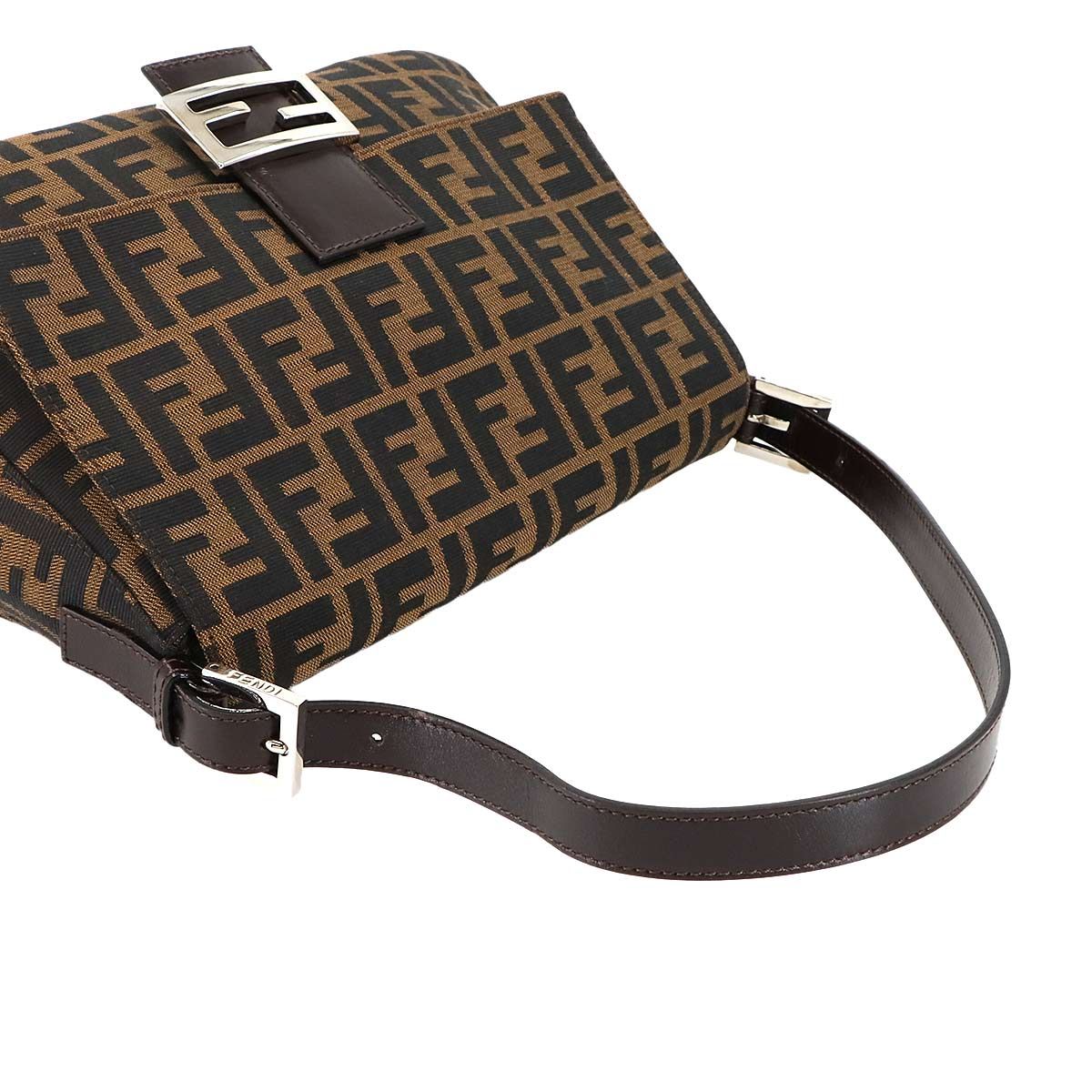 新品同様 フェンディ FENDI ズッカ マンマバゲット ショルダー バッグ