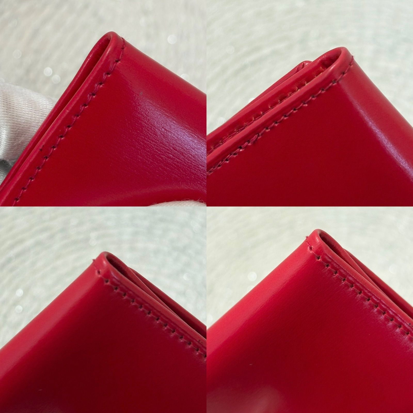 極美品】セリーヌ ヴィンテージ スターボール レザー 6連 キーケース