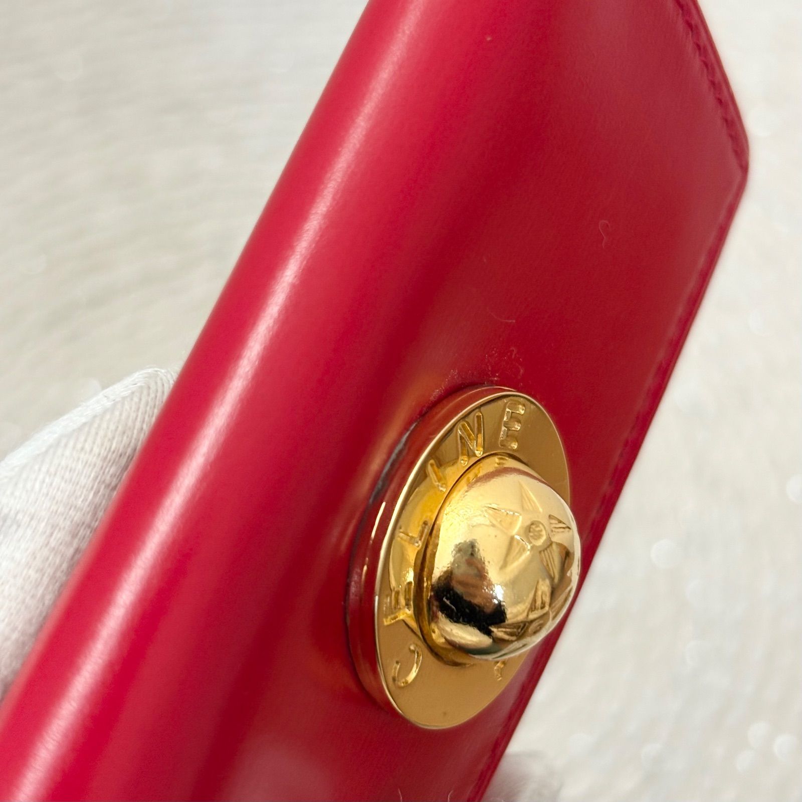 CELINE セリーヌ スターボール ケース 小銭入れ レッド 赤 CELINE