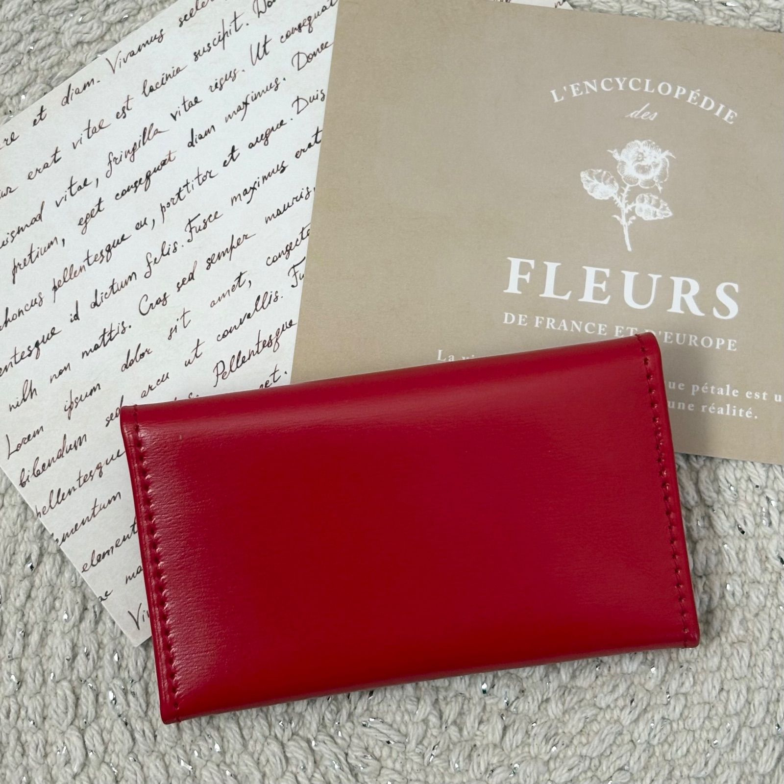 極美品】セリーヌ ヴィンテージ スターボール レザー 6連 キーケース