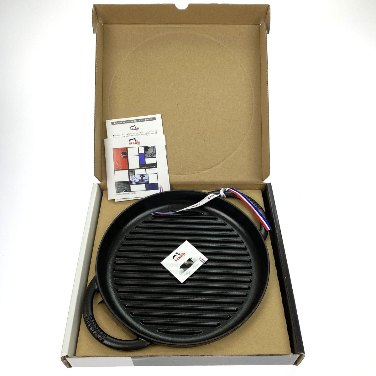 ##STAUB ストウブ ピュアグリル 26cm 40509-377 ブラック 未使用品