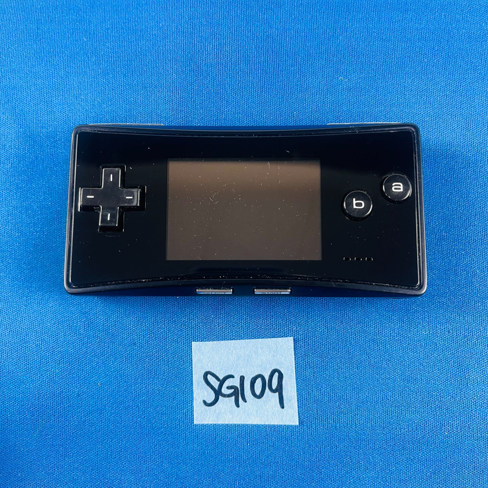 SG 109 ゲームボーイミクロ GBミクロ GAME BOY micro 本体のみ ブラック アルミ製 液晶画面5段階調整 ゲームボーイアドバンス ソフト使用可 携帯型ゲーム機 コンパクト 小型 軽量 スリム