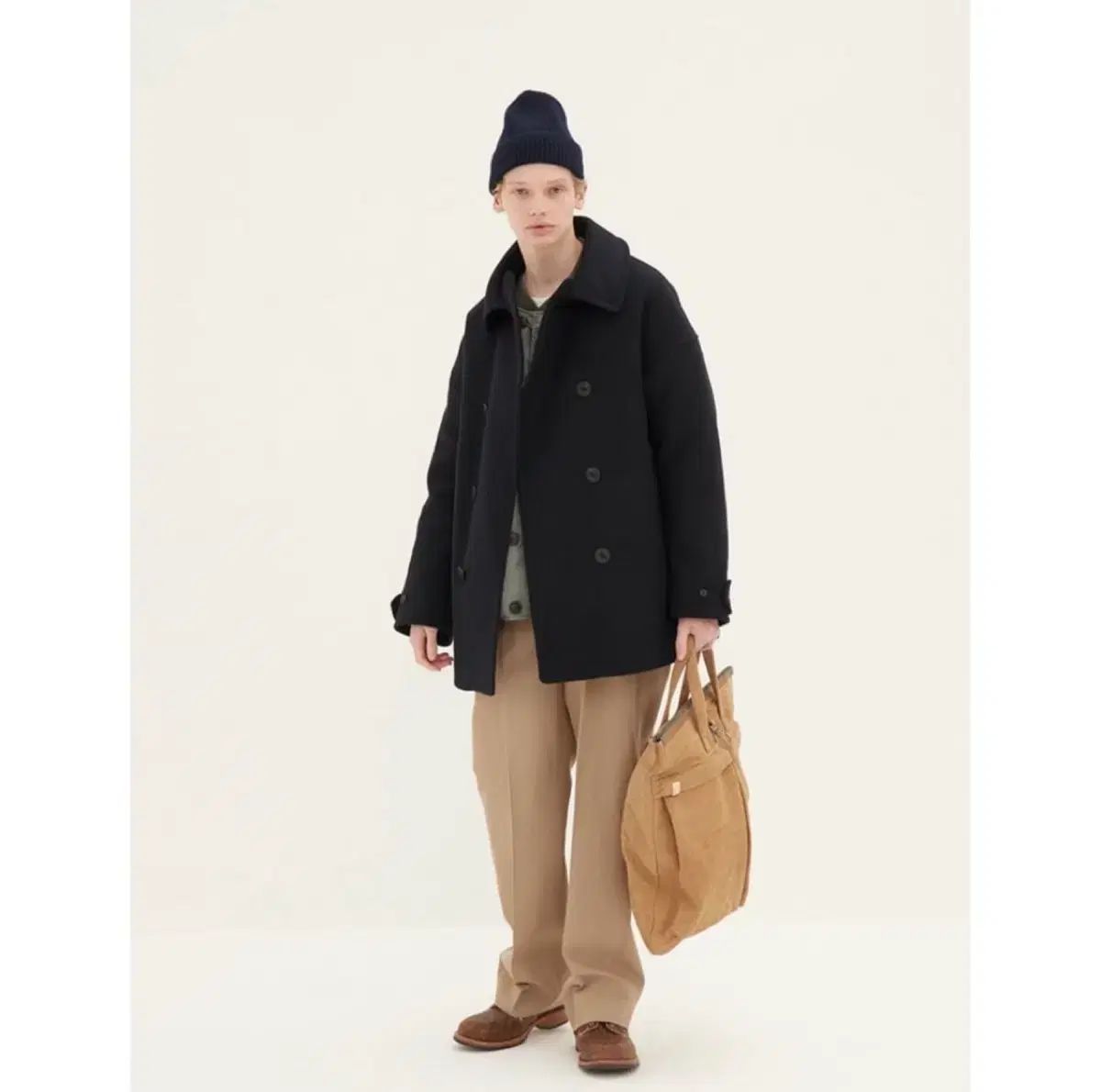 2 VISVIM ビズビム 23 aw LIEUTENANT P COAT ピーコート