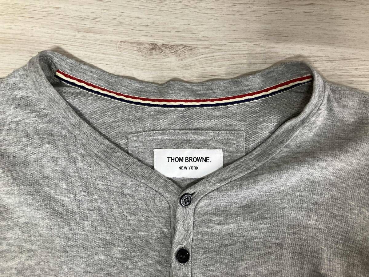 THOM BROWNE トムブラウン トリコカラー 長袖 Tシャツ size1 Sサイズ