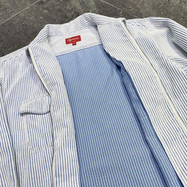 Supreme 2-Tone Corduroy Zip Up Shirt SIZE-M シュプリーム 2トーン