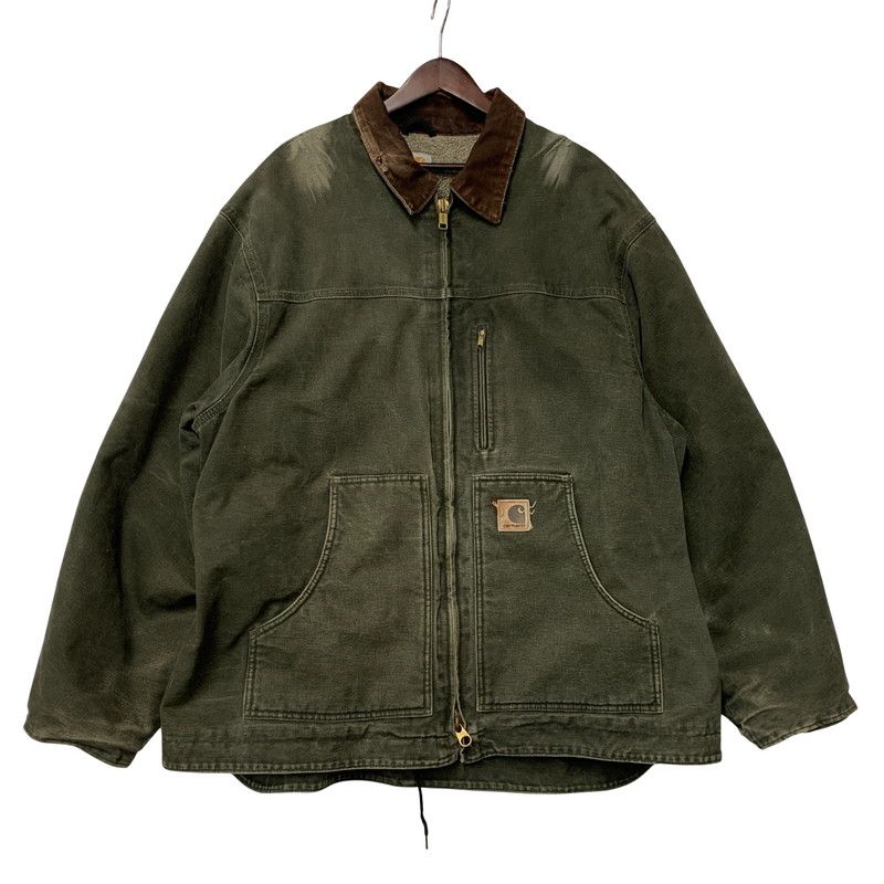 品 Carhartt カーハート C 61 MOS メキシコ製 00 S SHERPA LINER RIDGE COAT シェルパ ライナー サンドストーン リッジ コート アウター 146-251201-cs-09-izu
