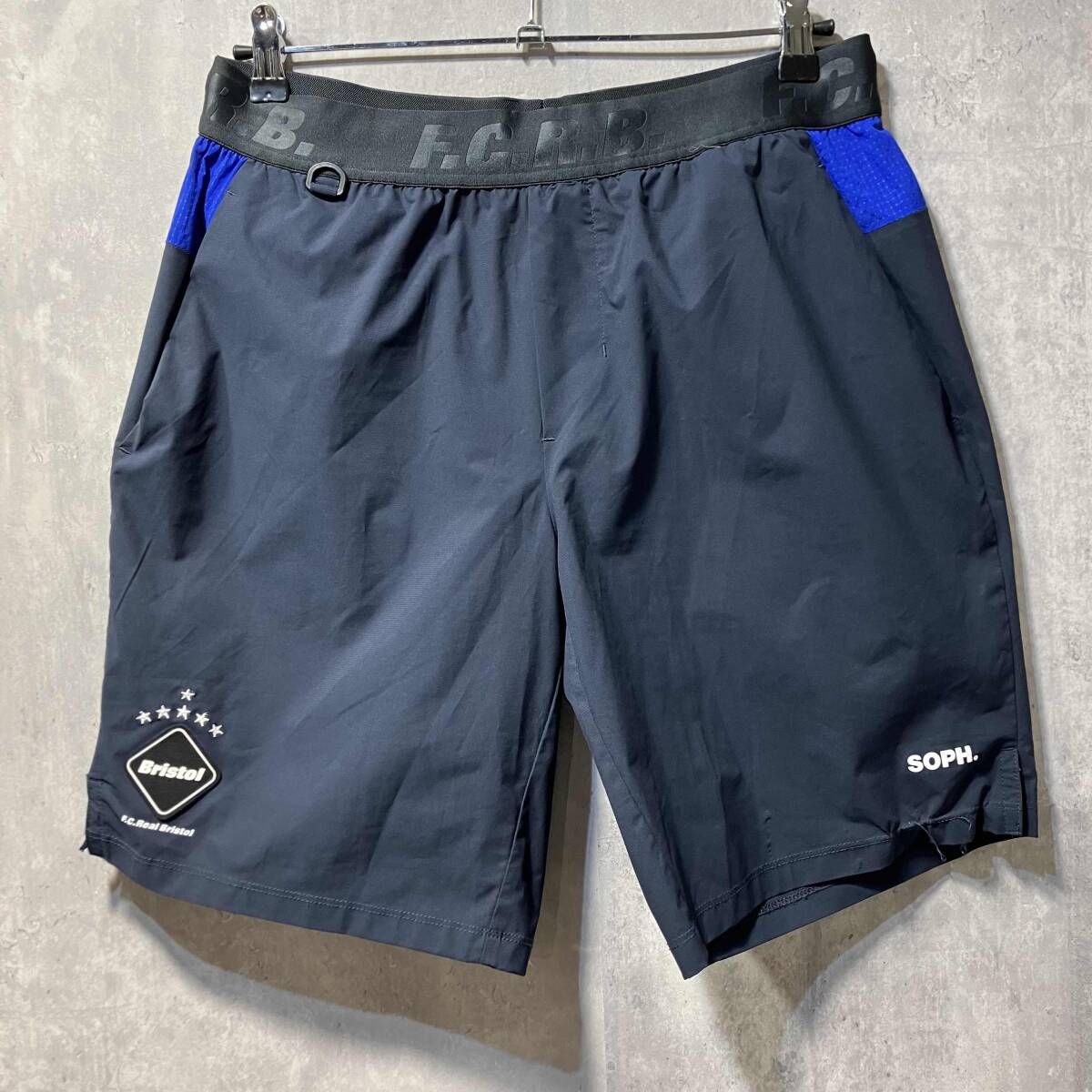 F.C. Real Bristol ネイビー ハーフパンツ 24ss F.C.R.B.(F.C.Real Bristol) FCRB-240031 short pants ハーフ