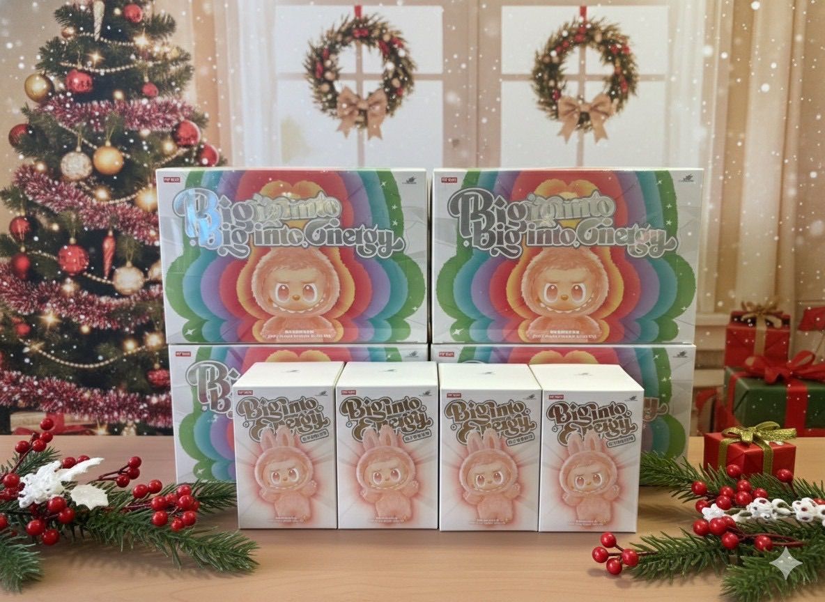 Labubu Energy 4ピース ラブブ ポップマート ぬいぐるみ エナジー 色かぶりなし シークレット 性あり