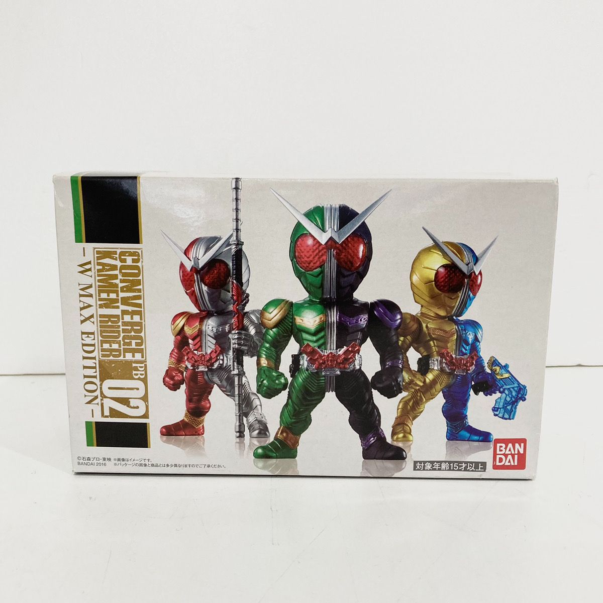 未開封品♪ BANDAI CONVERGE KAMEN RIDER PB02 -W MAX EDITION