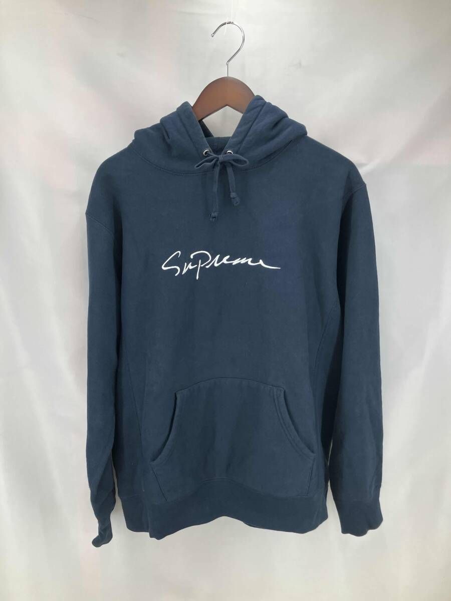 ☆ Supreme シュプリーム 18AW classic script パーカー 裏起毛 サイズ