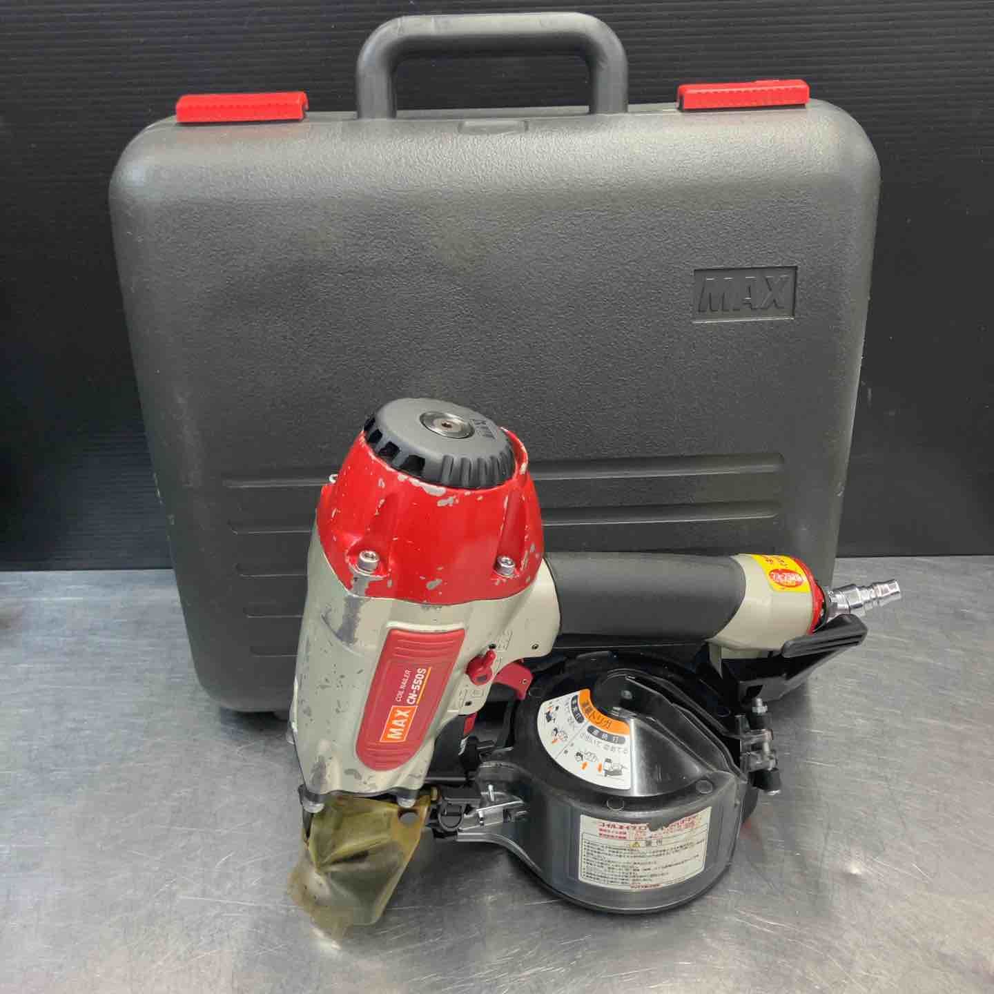 品 マックス MAX 55 mm 常圧エア釘打ち機 CN-550 S FP