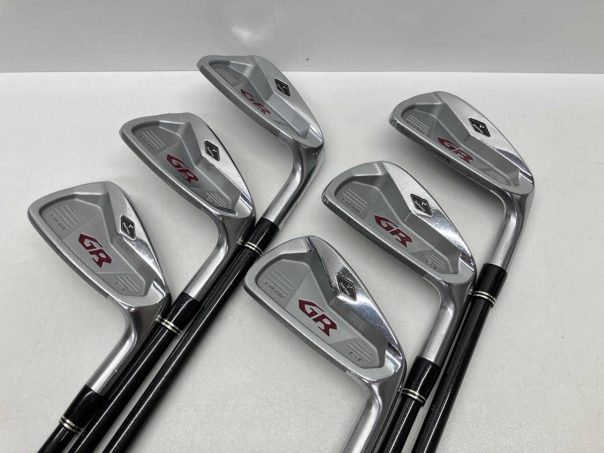 ブリヂストン X‐BLADE GR C‐1 アイアンセット 5 9 P 6本セット オリジナルシャフト フレックスR
