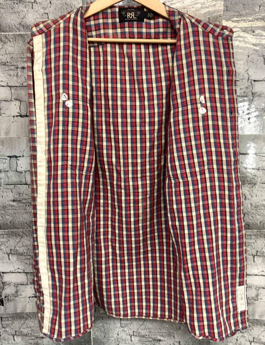 RRL RALPH LAUREN ダブルアールエル ラルフローレン チェックシャツ