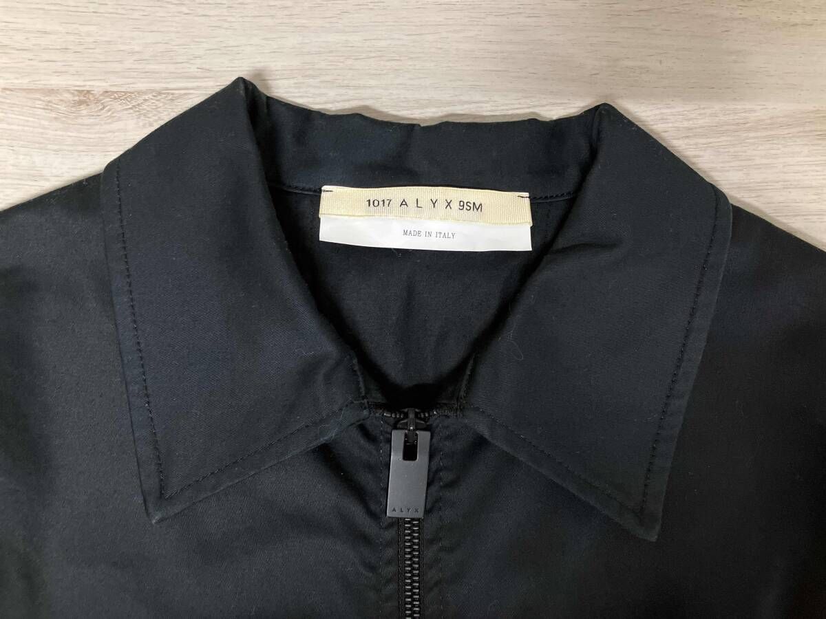 1017 ALYX 9SM(ALYX) / 半袖シャツ/M/コットン/BLK/AAMSH0135FA02// ALYX アリクス AAMSH0135FA02 コットン 半袖シャツ Mサイズ ブラック