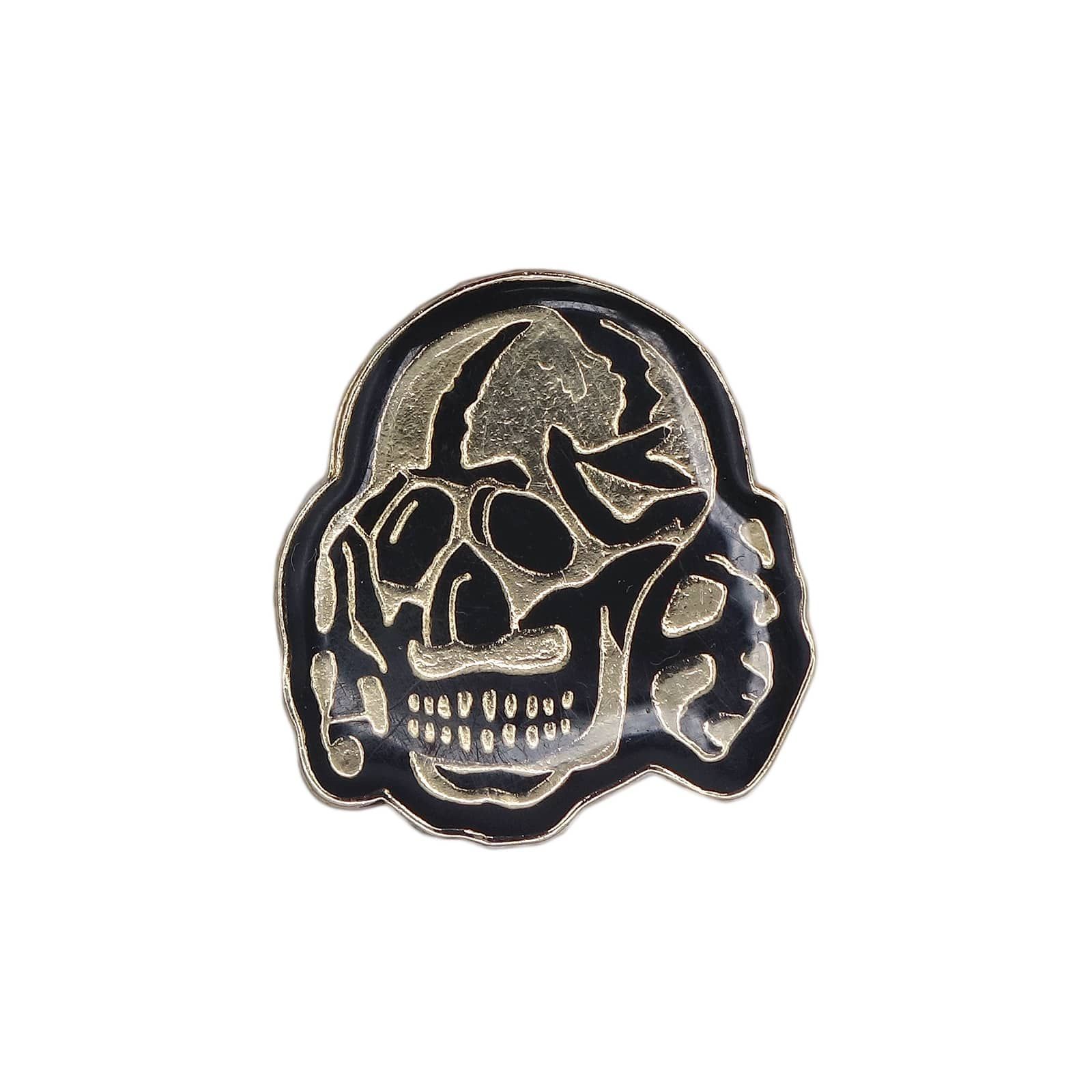 PWII スカル バイカー レトロ ピンズ ビンテージ 骸骨 ドクロ